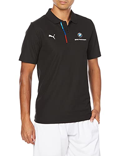 PUMA Men's 531193-01_M Polo Shirts, Black, M von PUMA