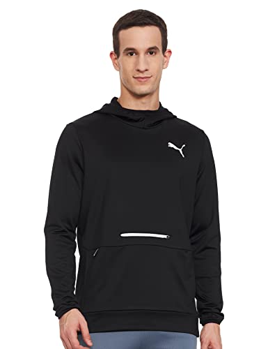 PUMA Men's 585831-01_L Sweatshirt, Black, L von PUMA