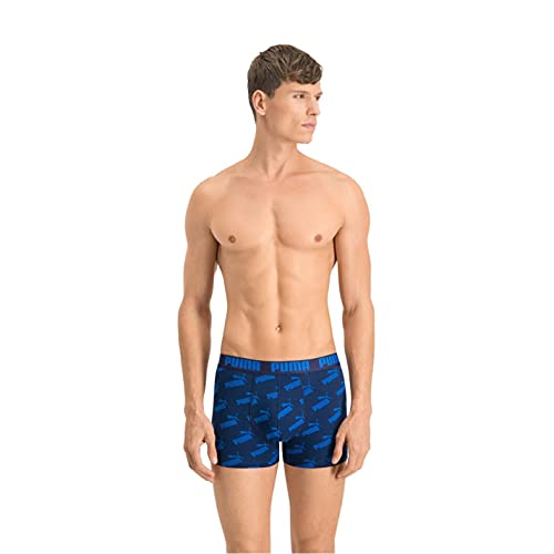 PUMA Herren Boxer Unterwäsche, Blau, M (2er Pack) von PUMA