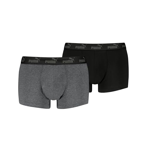 PUMA Men's Elements Trunk, Grey Combo, XXL (2er Pack) von PUMA