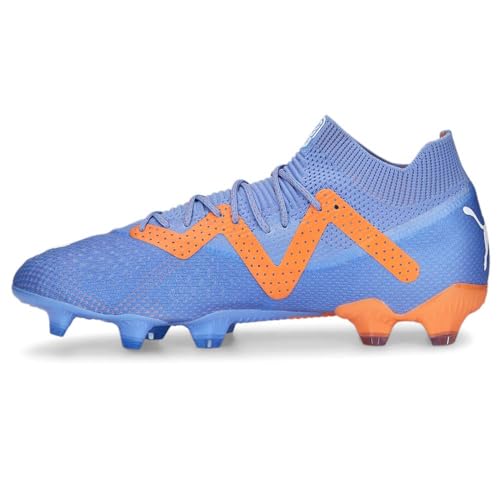 PUMA Men's Future Ultimate FG/AG, Blau/Weiß/Orange, 43 EU von PUMA