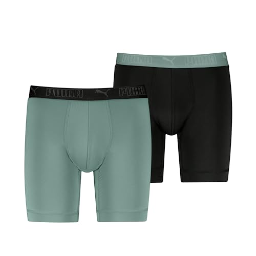 PUMA Men Sport Microfiber Long Boxers 2P von PUMA