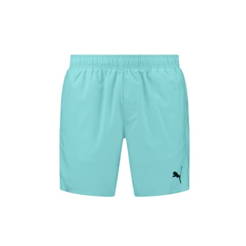 PUMA Herren Mid Shorts, Electric Mint, M von PUMA