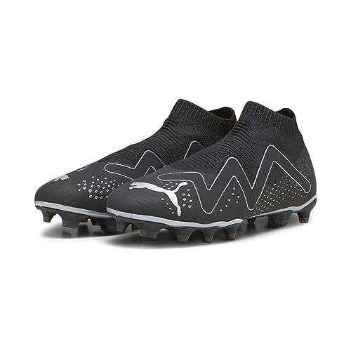 PUMA Men's Sport Shoes FUTURE MATCH+ LL FG/AG Soccer Shoes, PUMA BLACK-PUMA SILVER, 42.5 von PUMA