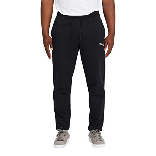 PUMA Men's Stretchlite Training Active Sweat Pant, Mesh Panels - Black Large von PUMA