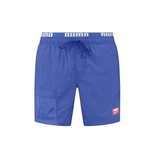 PUMA Herren Utility Mid Shorts, Benjamin Blue, XL PUMA Herren Utility Mid Shorts, Benjamin Blue, XL von PUMA