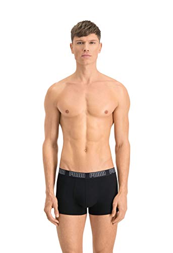 PUMA Herren Trunk Unterwäsche, Schwarz, S (2er Pack) von PUMA