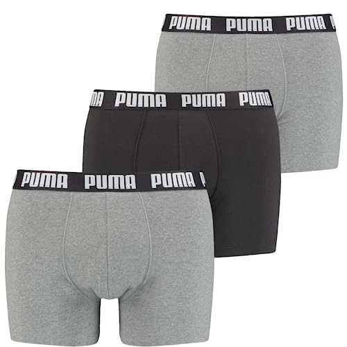 Puma Herren 3p Unterwäsche, Grey Combo, L EU von PUMA