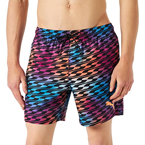 PUMA Herren Formstrip Mid Boardshorts, Black Combo, L EU von PUMA