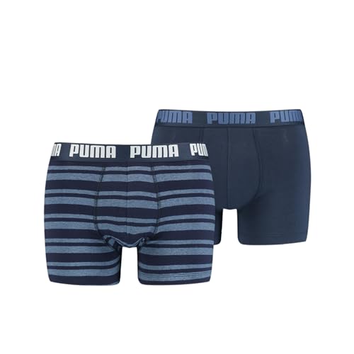 Puma Herren Boxer Unterwäsche, Marineblau, M (2er Pack) von Puma