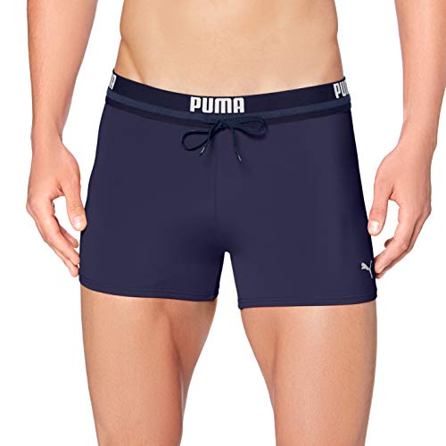 PUMA Herren Puma Logo Men's Swimming Swim Trunks, Navy, XS EU von PUMA