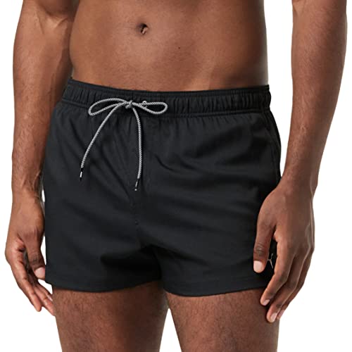 PUMA Herren Korte lengte zwemshorts voor heren Badehose, Schwarz, L EU von PUMA