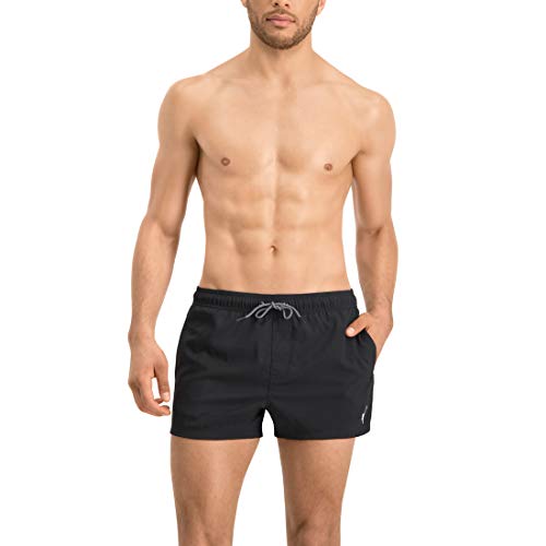 PUMA Herren Zwemshort voor heren, korte lengte Badehose, Schwarz, XS EU von PUMA