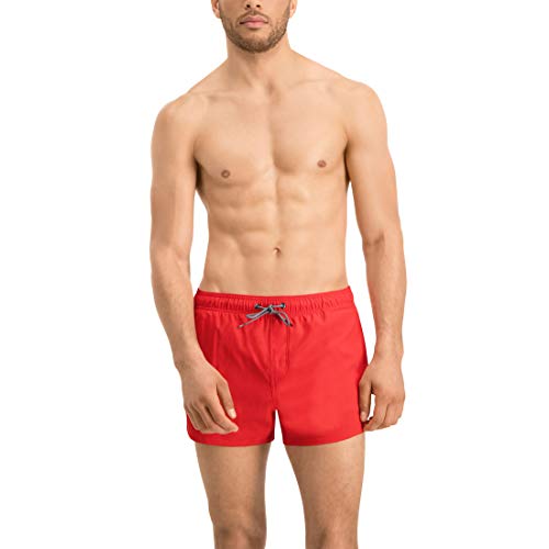 PUMA Herren Korte zwemshorts voor heren Badehose, Rot, XL EU von PUMA