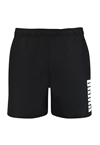 PUMA Herren Swim Men's Mid Shorts Swim Trunks, Schwarz, M von PUMA