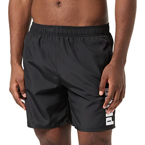 PUMA Herren Swim Men's Mid Shorts Swim Trunks, Schwarz, XS von PUMA