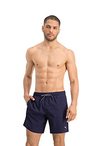 PUMA Herren Men Medium Length Swim Board Shorts, Navy, S EU von PUMA