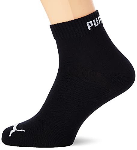 PUMA Mens & Ladies 3 Paar Trainings Quarter Socken in 4 Farben - 14.12 Unisex - Schwarz PUMA Mens & Ladies 3 Paar Trainings Quarter Socken in 4 Farben - 14.12 Unisex - Schwarz von PUMA