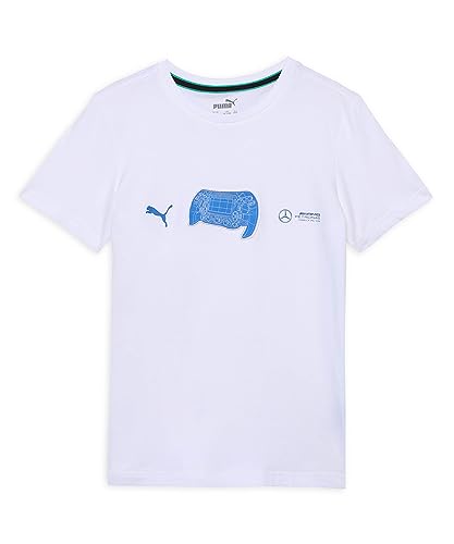 PUMA Mercedes AMG Petronas Formula One Team Grafik-T-Shirt - Weiß - Unisex Kinder - Größe:116 PUMA Mercedes AMG Petronas Formula One Team Grafik-T-Shirt - Weiß - Unisex Kinder - Größe:116 von PUMA