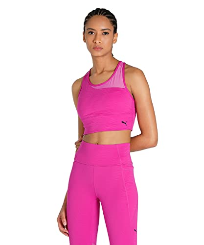 PUMA Damen Mi-Impact Sport-BH, Schwarz, L von PUMA