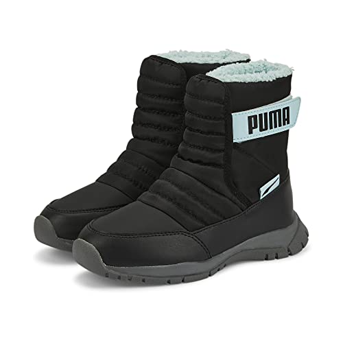PUMA Jungen Unisex Kinder Nieve Boot WTR AC Inf Sneaker, Black Black, 27 EU PUMA Jungen Unisex Kinder Nieve Boot WTR AC Inf Sneaker, Black Black, 27 EU von PUMA