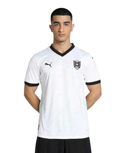 PUMA ÖFB ÖSTERREICH Trikot Away Herren Euro 2024, Größe:L, Spielerflock (zzgl. 19.90EUR):ohne Flock von PUMA