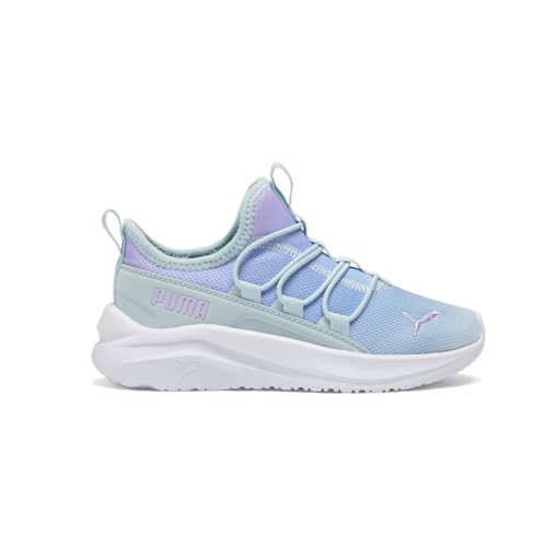 PUMA One4All Slip-On Aurora (Little Kid), Turquoise Surf/Vivid Violet/Day Dream, 2.5 Little Kid von PUMA