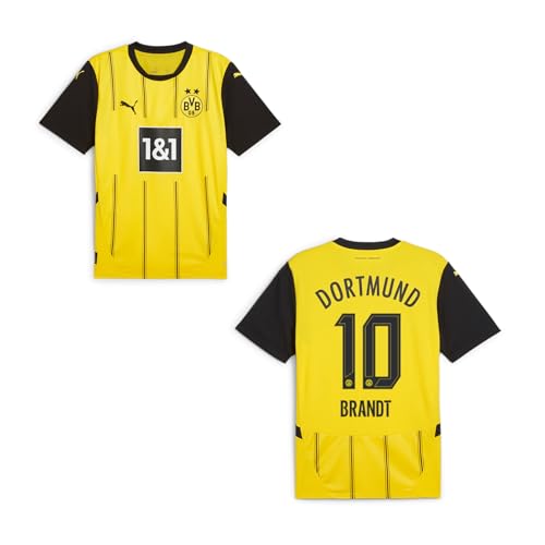 PUMA Original Borussia Dortmund BVB Trikot Home 24/25 Herren - Brandt 10 - Größe L PUMA Original Borussia Dortmund BVB Trikot Home 24/25 Herren - Brandt 10 - Größe L von PUMA