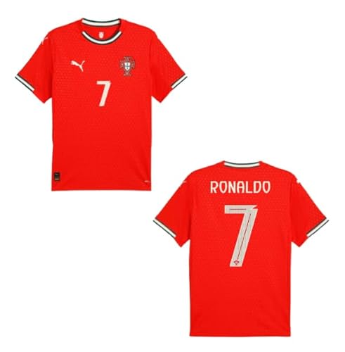 PUMA Original FPF Portugal Trikot Home 2025 Kinder - Ronaldo 7 - Größe 176 von PUMA