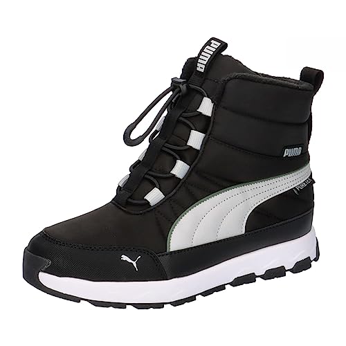 PUMA PUMA Evolve Puretex Boots Jugendliche, Black-Ash Gray-White, 39 EU von PUMA