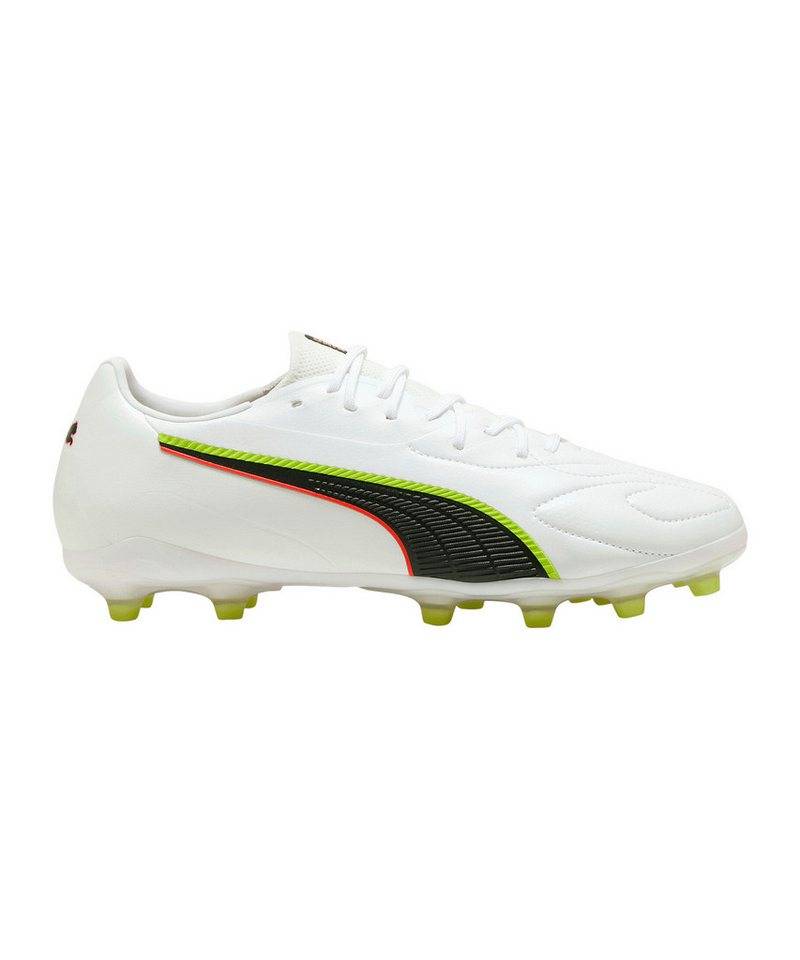 PUMA PUMA KING 20 Match FG/AG Unleash Weiß Herren Fußballschuh von PUMA