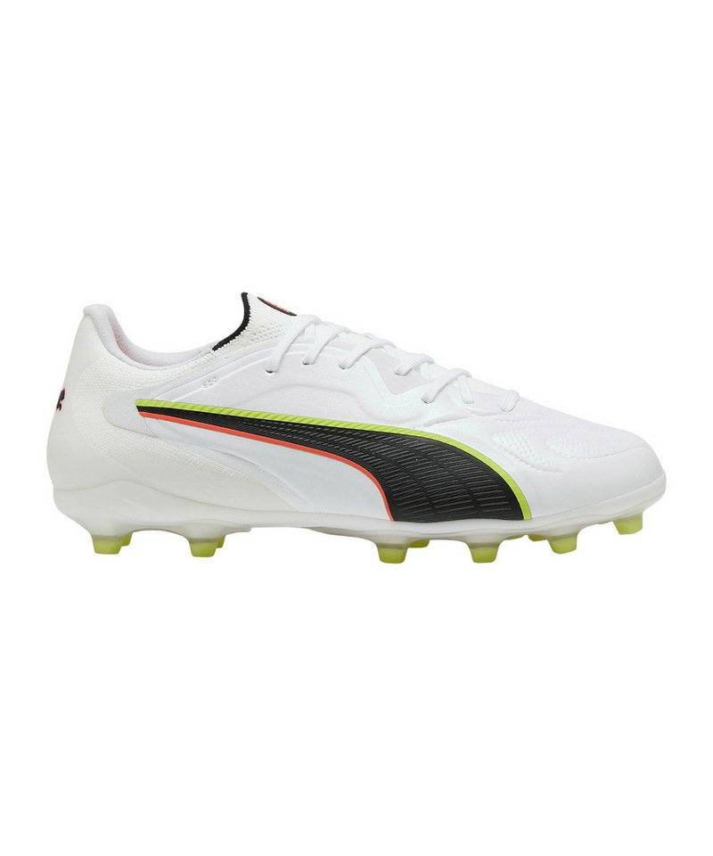 PUMA PUMA KING 20 Pro FG/AG Unleash Weiß Herren Fußballschuh von PUMA