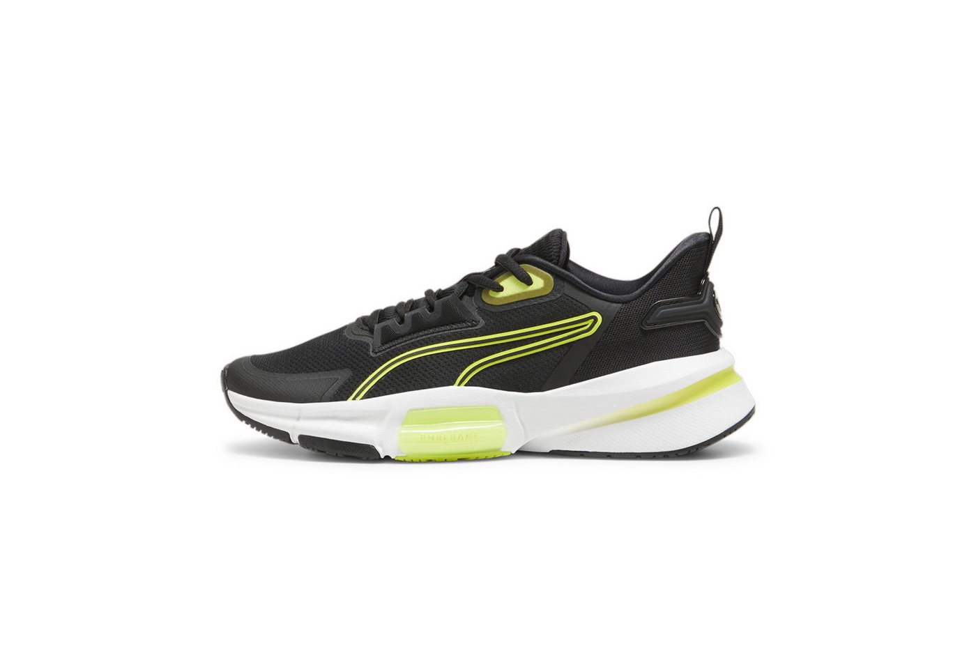 PUMA PWRFrame TR 3 Wn s PUMA BLACK-LIME POW-PUMA WHITE Indoorschuh von PUMA