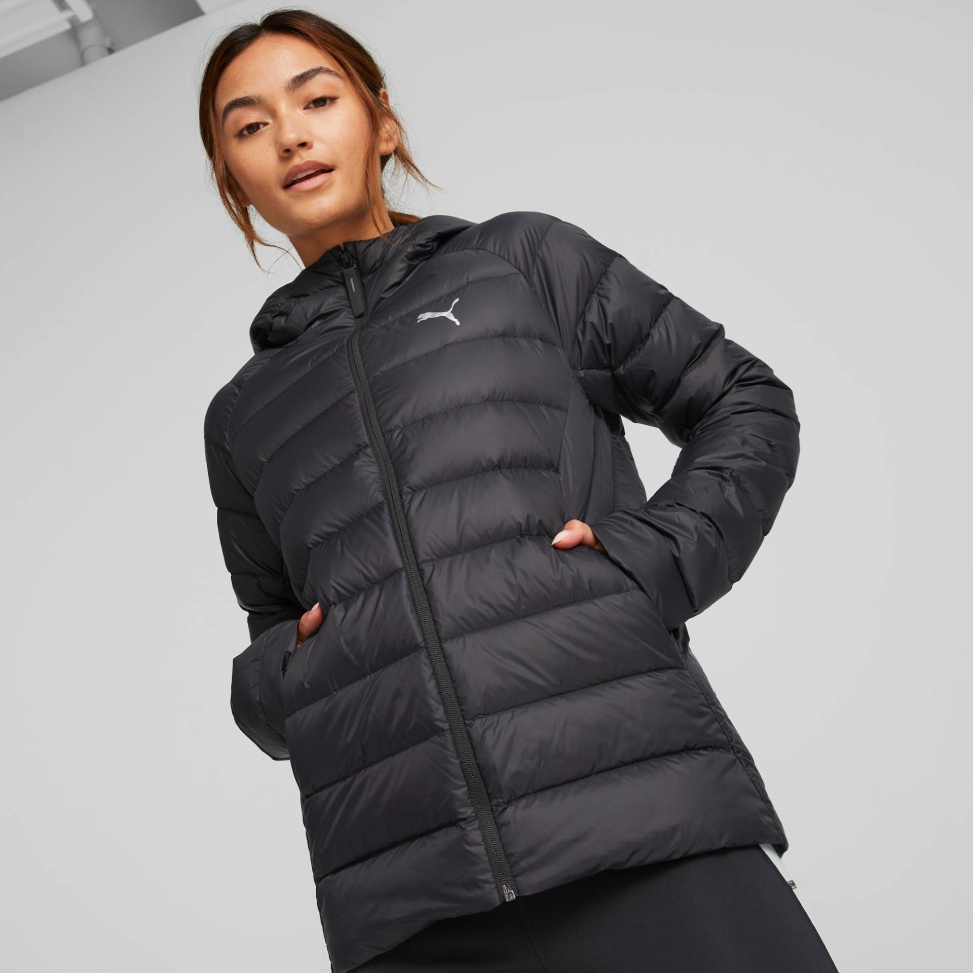 PUMA PackLITE Daunenjacke Damen, Schwarz, Größe: S, Kleidung von PUMA