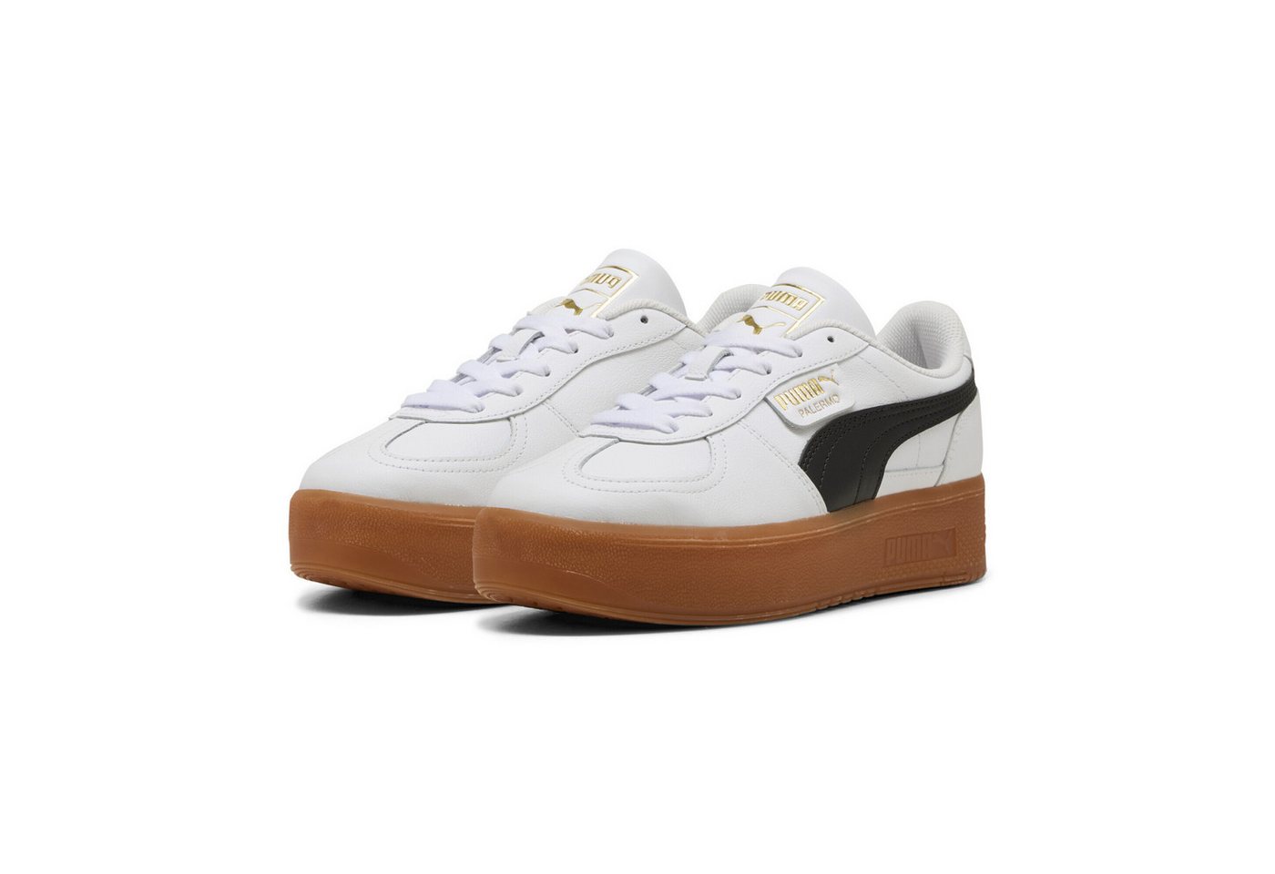 PUMA Palermo Elevata Leather Sneakers Damen Sneaker von PUMA