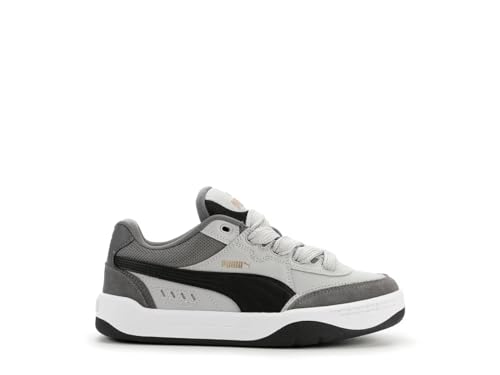 PUMA Park Lifestyle Sk8 Unisex-Kinder-Sneaker, Cool Light Gray-Black-Cool Dark Grey Ah25, 4.5 Big Kid von PUMA