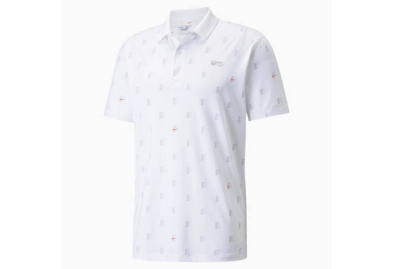 PUMA Poloshirt Puma Golf Polo MATTR Moving Day Weiß Herren von PUMA