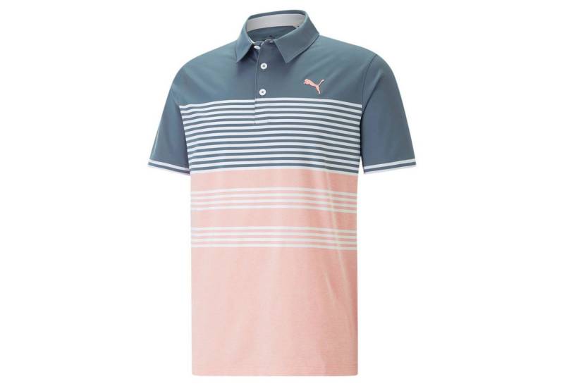 PUMA Poloshirt Puma Golf Polo Mattr Track Grau/Rose Herren von PUMA