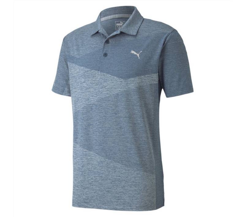 PUMA Poloshirt Puma Golf Polo Alterknit Jacquard Hellblau Herren von PUMA