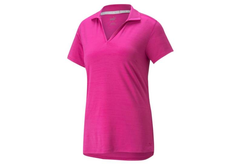 PUMA Poloshirt Puma Golf Polo Cloudspun Coast Fuchsia Damen von PUMA