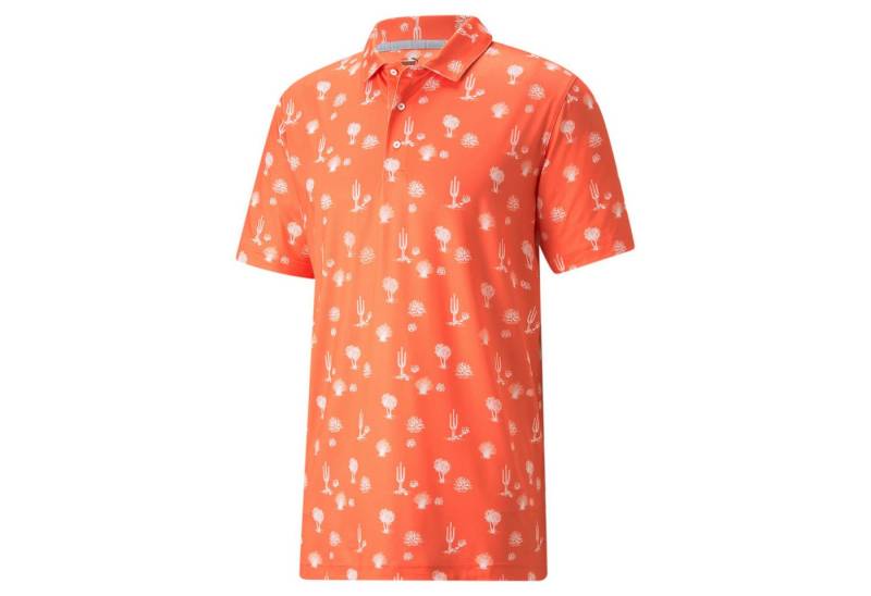 PUMA Poloshirt Puma Golf Polo Cloudspun Conservation Orange Herren von PUMA