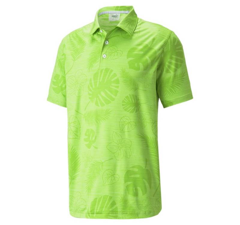 PUMA Poloshirt Puma Golf Polo Cloudspun 'Leaves 'n' Flowers' Grün Herren PUMA Poloshirt Puma Golf Polo Cloudspun 'Leaves 'n' Flowers' Grün Herren von PUMA