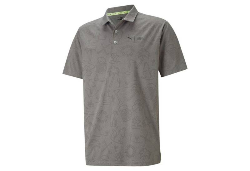 PUMA Poloshirt Puma Golf Polo First Mile Flash Grau Herren von PUMA