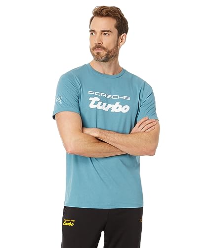 PUMA Porsche Legacy Essentials T-Shirt für Herren, Bold Blue, Klein von PUMA