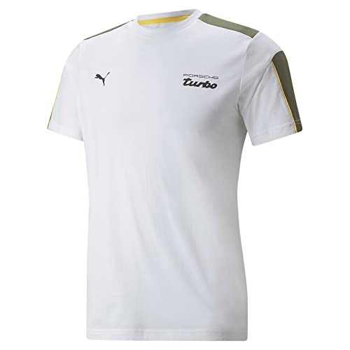 PUMA Porsche Legacy T7 T-Shirt White M von PUMA