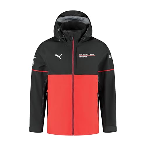 PUMA Porsche Motorsport Herren Team Regenjacke - Schwarz - Größe: L von PUMA