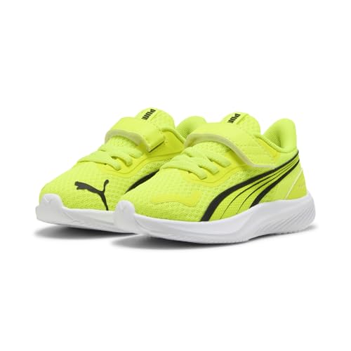 PUMA Pounce AC+ INF Sneaker, Yellow ALERT Black White, 27 EU von PUMA