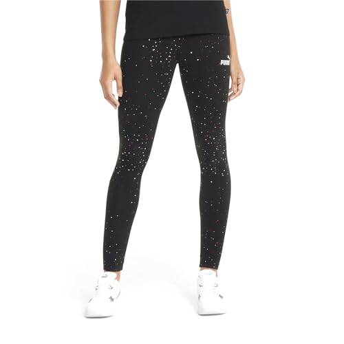 PUMA Power High-Waist 7/8 All Over Print Stardust Leggings Black SM von PUMA