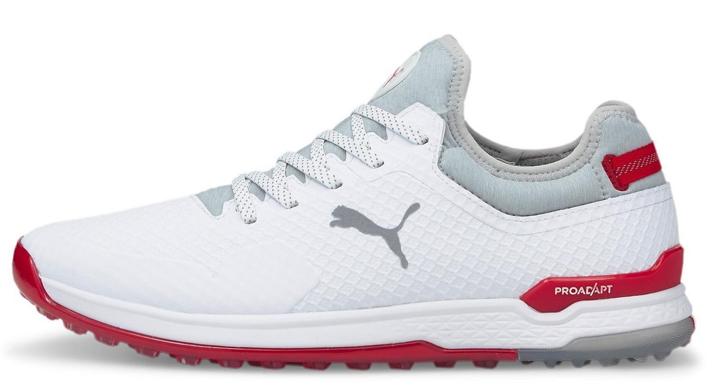 PUMA Puma Golfschuh Proadapt Alphacat Spikeless Weiß-Rot Herren Golfschuh von PUMA