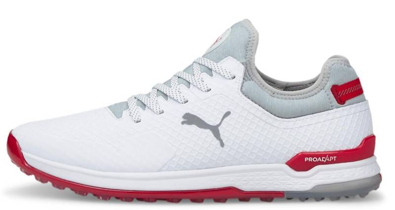 PUMA Puma Golfschuh Proadapt Alphacat Spikeless Weiß-Rot Herren Golfschuh von PUMA